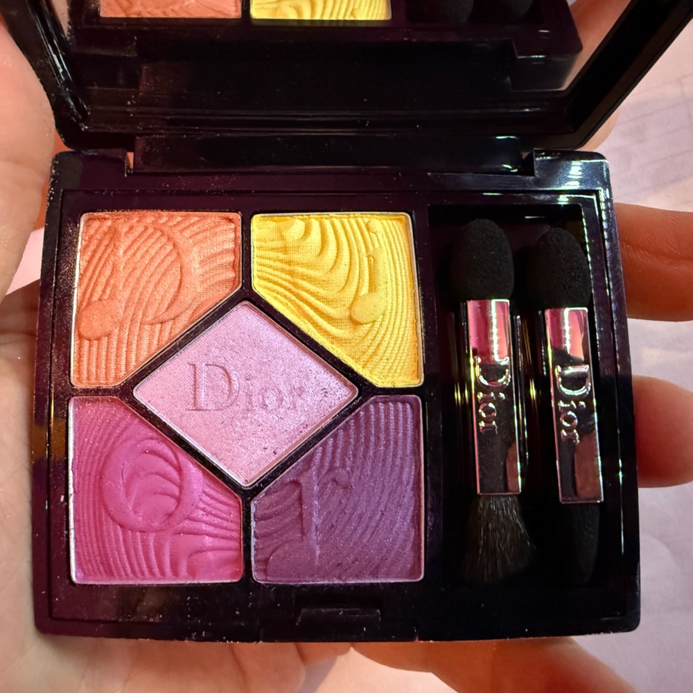 Dior Eyeshadow Palette - Pink, Orange, Yellow
